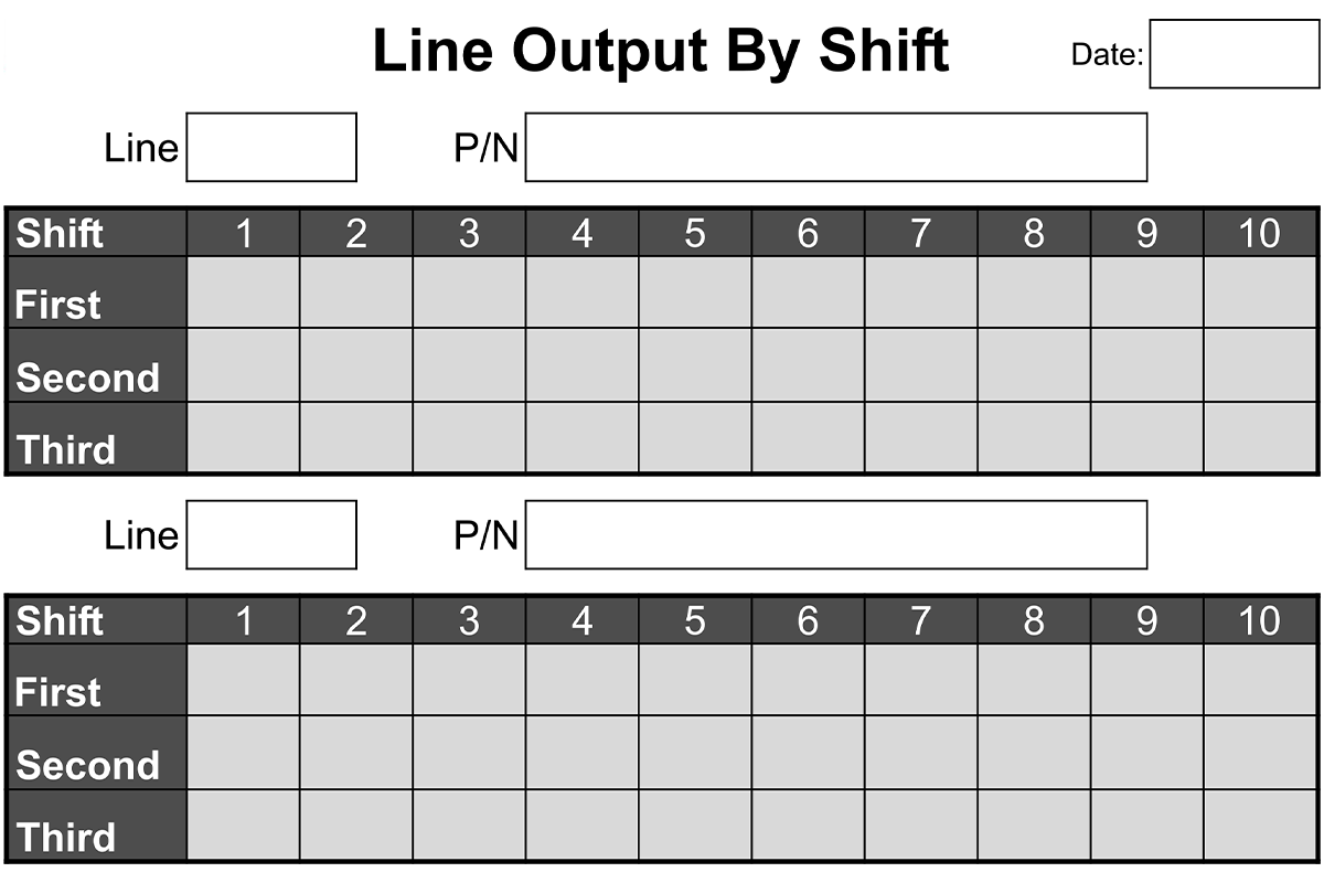 Line Output By shift Board