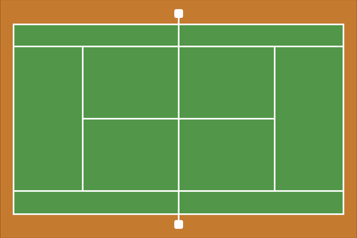 Tennis Court Board