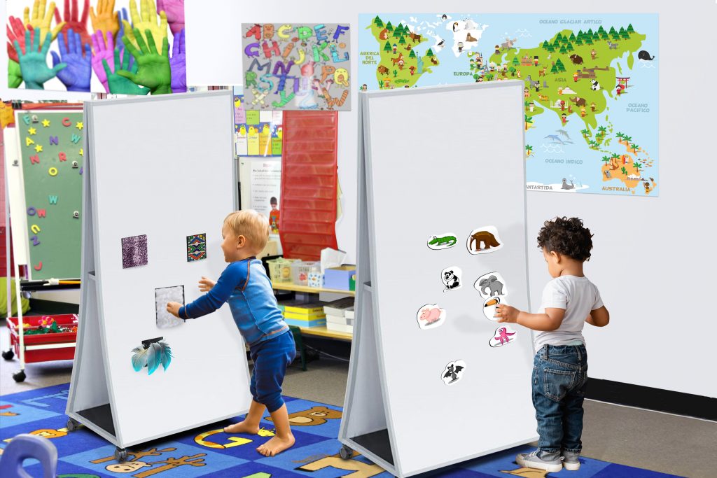Easel Whiteboard for Kids