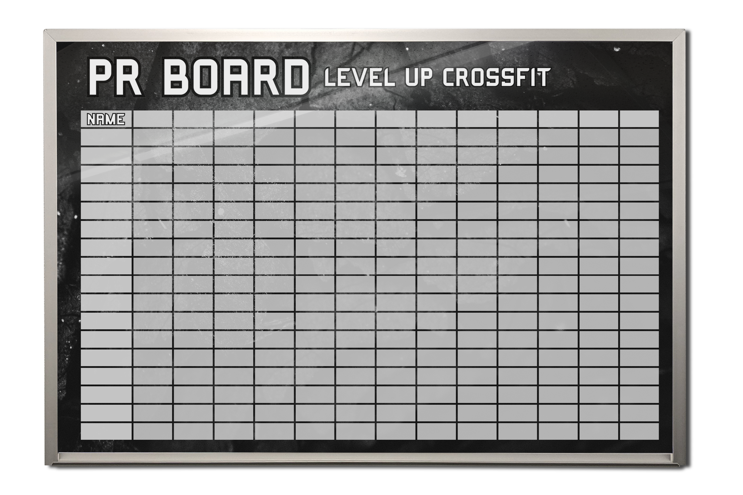 Personal Record Crossfit Board
