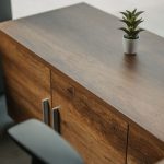 wood-look desk